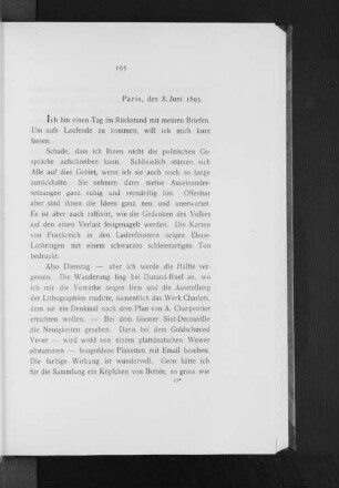 Paris, den 8. Juni 1893.