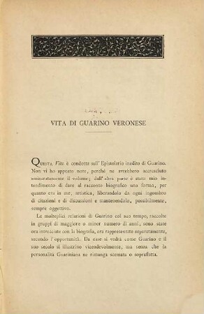 Vita di Guarino Veronese