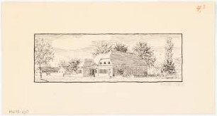 Vereinshaus Monatskonkurrenz Dezember 1920: Perspektivische Ansicht