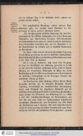 Verstaatlichungs-Angebot der Hessischen und Preußischen Regierung