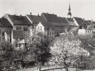 Siebenlehn : Siebenlehn. Stadtteilansicht mit Stadtkirche von Südwesten