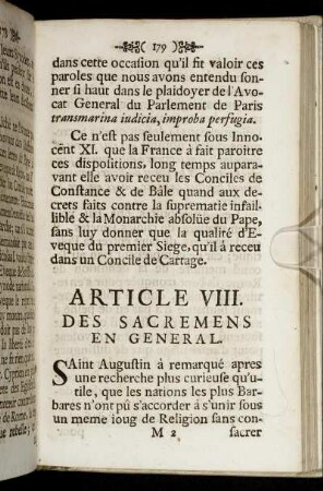 Article VIII.