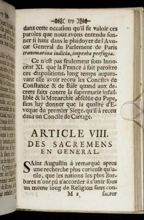 Article VIII.