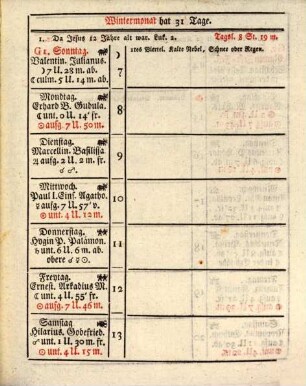 Schreib-Kalender zum Gebrauche für Jedermann : zumal für Beamte, Geistliche, Handels- und Gewerbsleute. 1816