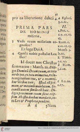 Prima Pars de Hominis miseria