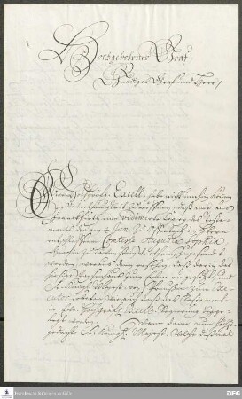 Brief von August Hermann Francke an Casimir zu Sayn-Wittgenstein-Berleburg
