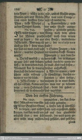 Von der tieffen Führung