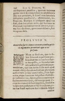 Prolusio V.