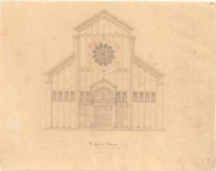 Bürklein, Eduard; Verona (Italien); S. Zeno - Ansicht