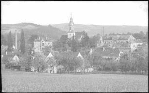 Kreischa. Blick nach Kreischa