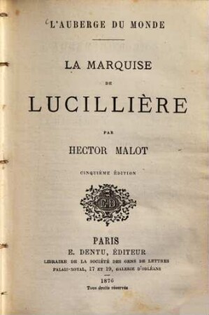 L'auberge du monde, 2