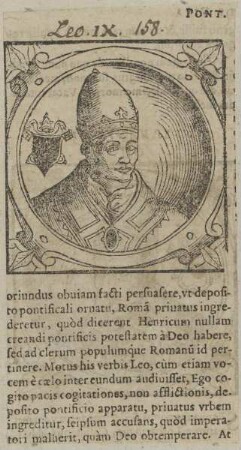 Bildnis von Papst Leo IX.