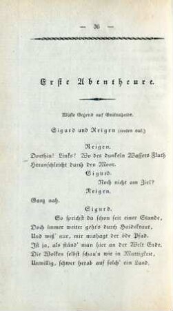 Erste Abentheure