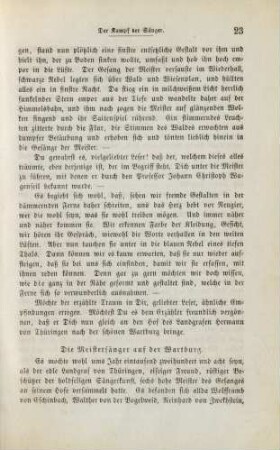 Die Meistersänger auf der Wartburg