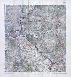 Reichskarte: Kreis Königsberg i. d. Neum.