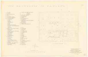 Ein Bauernhof im Emsland, Dersum: Grundriss 1:200