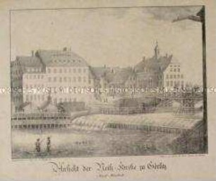 Görlitz, Neiße-Kirche, nordwestlich (aus einer Folge)