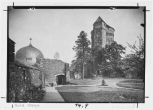 Stolpen. Burg, Schösser- und Seigerturm