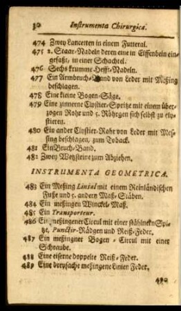 Instrumenta Geometrica.