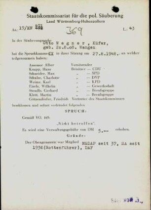 Wagner, Otto