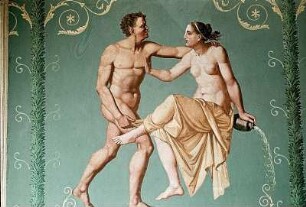 Silen und Nymphe