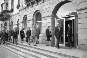 Informationsbesuch von Ressortleitern der Stadtverwaltung Biel bei der Stadtverwaltung Karlsruhe