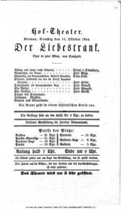 Der Liebestrank