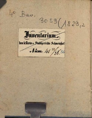 Intelligenzblatt für den Unter-Mainkreis des Königreichs Bayern. 1829, 2
