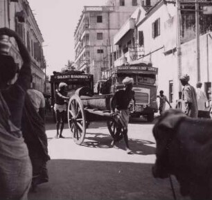 Indien, Madras, Plattenwagen