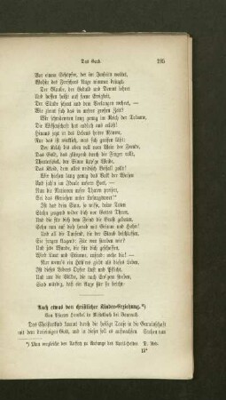 Auch etwas von christlicher Kinder-Erziehung