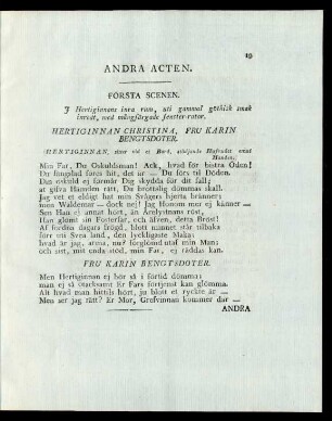 Andra Acten.