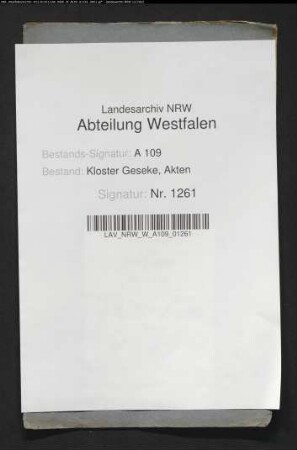 Auszahlung der Residenz- und Dispensationsgelder.