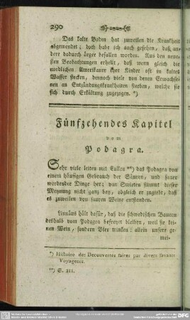 Fünfzehendes Kapitel vom Podagra