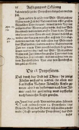 Die 28. Proposition. - Die 36. Proposition.