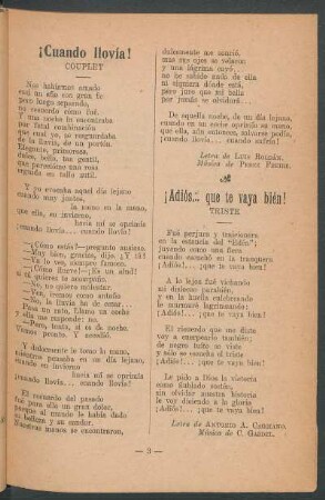 ¡Adiós... que te vaya bién! : Triste
