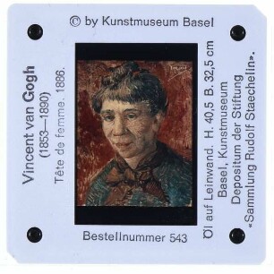 van Gogh, Tête de femme