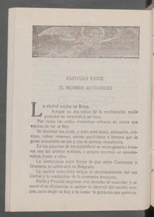 Capítulo XXXIX - El hombre misterioso