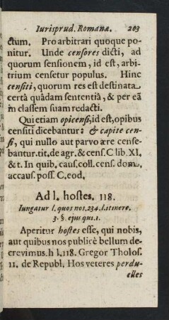 Ad l. hostes. 118.