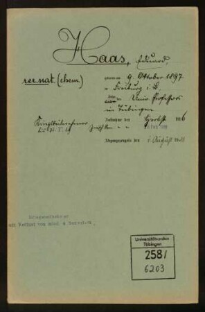 Eduard Haas (1897-)