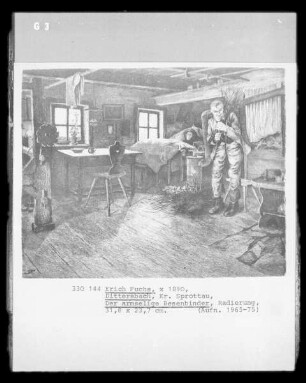 Der armselige Besenbinder (Dittersbach, Kreis Sprottau)