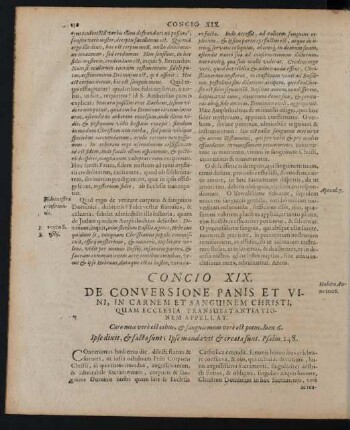 Concio XIX.