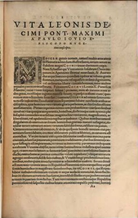 Pavli Iovii Novocomensis Episcopi Nvcerini Vitae Illustrium virorum : Tomis duobus comprehensae, & proprijs imaginibus illustratae, 2. Quorum nomina sequens pagina ostendet. Cum Singulorum veris Imaginibus, ac Indice copiosißimo