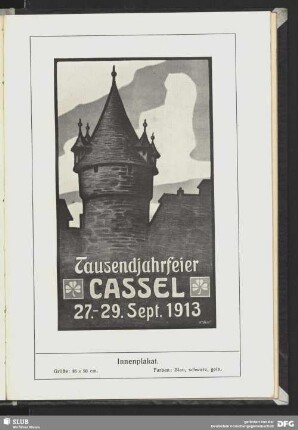 Tausendjahrfeier. Kassel