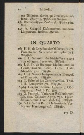 12-40, In Quarto