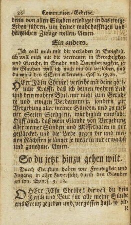 So du jetzt hinzu gehen wilt