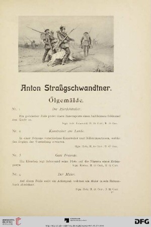 Ölgemälde (Nr. 1-67)