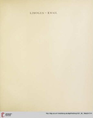 Limoges- Email (Nr. 437-511)