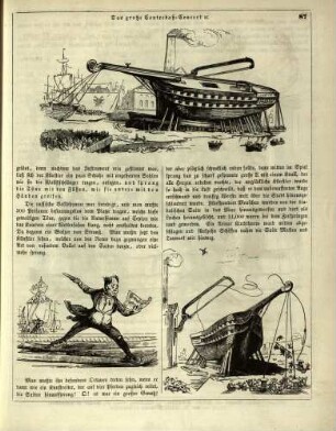 "Das große Contrebaß-Conzert des berühmten Virtuosen Hornfinger in St. Petersburg"