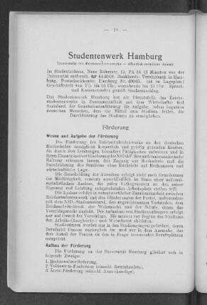 Studentenwerk Hamburg