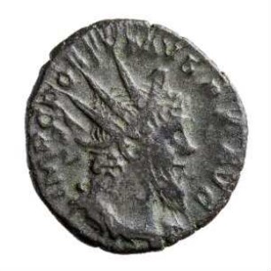 Münze, Antoninian, 268 n. Chr.